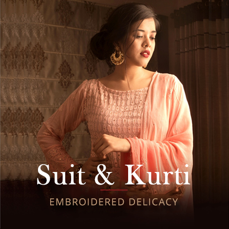 suit & kurti on ds cloth