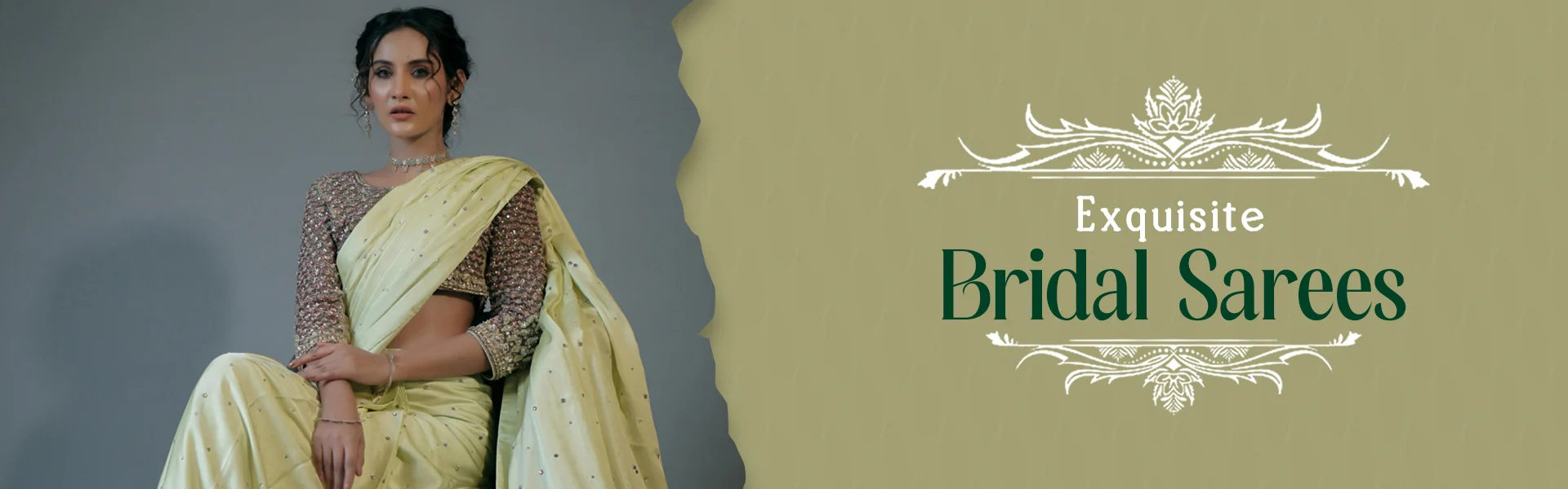 bridal saree banner for ds cloth