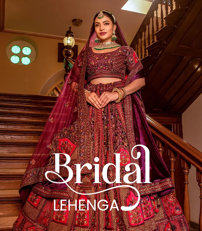 ds cloth bridal lehenga